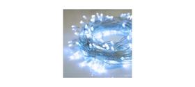Pisca de Natal 100 Lâmpadas Led Branco Frio 8 Funções 127v Fio Transparente 9 Metros, Fu Xing Pisca de Natal 100 Lâmpadas Led Branco Frio 8 Funções 127v Fio Transparente 9 Metros, Fu Xing