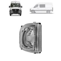 Pisca do retrovisor mercedes benz sprinter furgao passageiro 2020 a 2025 lado esquerdo Pisca do retrovisor mercedes benz sprinter furgao passageiro 2020 a 2025 lado esquerdo