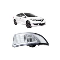 Pisca Espelho Retrovisor Cristal Lado Direito Fluence e Megane 2011 a 2014 Pisca Espelho Retrovisor Cristal Lado Direito Fluence e Megane 2011 a 2014