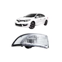 Pisca Espelho Retrovisor Cristal Lado Esquerdo Fluence e Megane 2011 a 2014 Pisca Espelho Retrovisor Cristal Lado Esquerdo Fluence e Megane 2011 a 2014