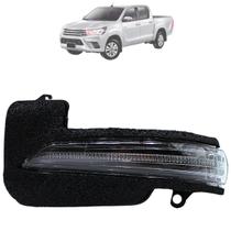 Pisca Espelho Retrovisor Fume Hilux SW4 2016 Até Corolla Cross 2021 22 23 24 Original