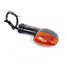 pisca factor ybr 125 lente laranja sem lampada d/d t/e plus