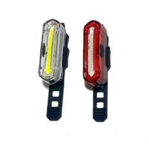 Pisca Farol Bike Dianteiro Traseiro Absolute Jy6055 Usb