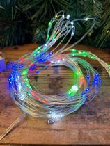 Pisca fio de fada ramo 10 pernas de 2 metros com 200 leds coloridos bivolt e 8 funções Pisca fio de fada ramo 10 pernas de 2 metros com 200 leds coloridos bivolt e 8 funções