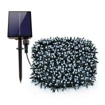 Pisca Fio Leds Solar 1000 Lâmpadas Decoração Externa 100m Pisca Fio Leds Solar 1000 Lâmpadas Decoração Externa 100m