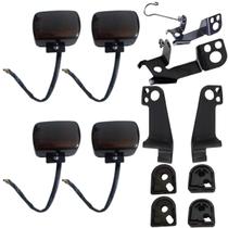 Pisca Fumê, Suporte Dianteiro Traseiro Coxim Bros 125 03..05 Pisca Fumê, Suporte Dianteiro Traseiro Coxim Bros 125 03..05