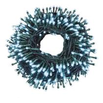 Pisca Iluminação Enfeite Natal C/ 100 Leds 9m 8 Funções 127v/220v Fio Verd