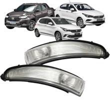 Pisca Lanterna Seta Retrovisor Argo Cronos 2016 até 2026 Strada 2020 até 2026 Par 2 Peças Pisca Lanterna Seta Retrovisor Argo Cronos 2016 até 2026 Strada 2020 até 2026 Par 2 Peças