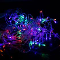 Pisca Led Cascata 200L 5M X 70Cm 8 Modos Tomada Natal Ano Pisca Led Cascata 200L 5M X 70Cm 8 Modos Tomada Natal Ano