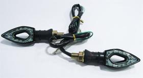 Pisca Led Cbx250 Twister Fazer250 Cb300 Hornet Xj6 Vasado Preto Fume Par Pisca Led Cbx250 Twister Fazer250 Cb300 Hornet Xj6 Vasado Preto Fume Par