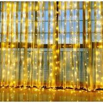 Pisca Led Cortina 400led 3x3M