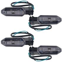 Pisca Led Honda Adv 150 Xre 300 Com Coxim Seta 4 Peças