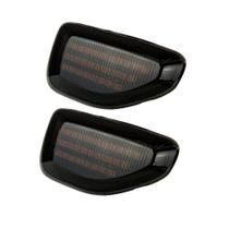 Pisca Led Lateral 12V Sequencial Preto com Amarelo Renault