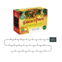 Pisca Luz De Natal Led Branco 100l 8f 10m 127v Quarto decoração 4,2M - Zn Pisca Luz De Natal Led Branco 100l 8f 10m 127v Quarto decoração 4,2M - Zn