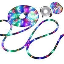 Pisca Mangueira Led 10m Colorida Decoração C/ 8 Funções 127v - 01Smart