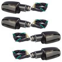 Pisca Mini Titan Fan Aero Strada Twister Cb300 Fume 4 Peças