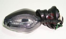 Pisca Mini Titan125, Titan150 2014 á 2016 Dianteiro Direito ou Traseiro Esquerdo Fumê Cristal Unidade