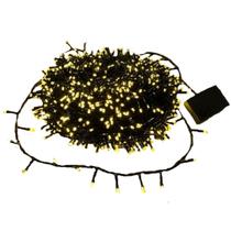 Pisca Natal LED Cordão 50 Metros com 1500 LEDs Branco Quente 8 Funções Pisca Natal LED Cordão 50 Metros com 1500 LEDs Branco Quente 8 Funções