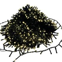 Pisca Natal Led Strobo branco quente 50 Metros 1600 Leds na cor Branco Quente Cordão a Prova Da água