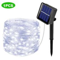 Pisca Pisca 100 led á Prova D'água Solar Natal