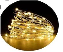 Pisca pisca 100 LED branco quente 220v comprimento 8,5 mt - NEW