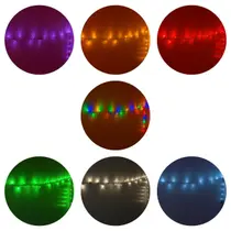 Pisca Pisca 100 LEDs 10m 8 Funções Natal Festa Jardim Varanda 220V