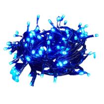 Pisca Pisca 100 Leds 220v Azul 9 Metros