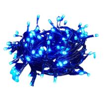 Pisca Pisca 100 Leds 220v Azul 9 Metros