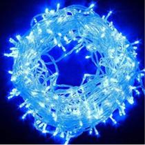Pisca Pisca 100 Leds Azul 9 Metros NT00012 Natal Kasa