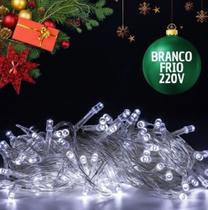 Pisca Pisca 100 Leds Branco Frio 8 Funções 9m