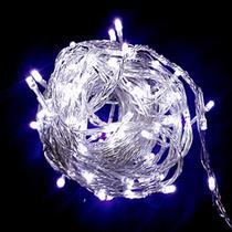 Pisca-Pisca 100L Led Branco 8 Funções 127V - RIO MASTER Pisca-Pisca 100L Led Branco 8 Funções 127V - RIO MASTER