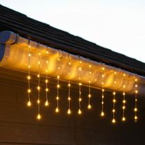 Pisca Pisca 200 Leds 127V Fio Branco Cor Amarelo 5M Interno