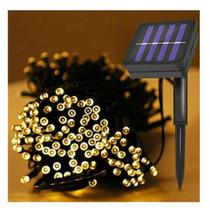 Pisca-pisca 200leds br 8f fio verde 400cmx48cm bateria solar Pisca-pisca 200leds br 8f fio verde 400cmx48cm bateria solar