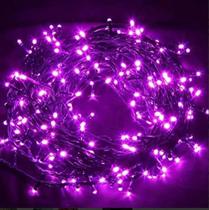 Pisca Pisca 220v Natal Led 100 Lâmpadas 8 funções 9 Metros Várias Cores Branco Frio