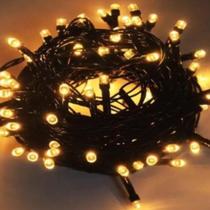 Pisca Pisca 50 Leds 8 Funções Fio Verde 5m Bivolt Pisca Pisca 50 Leds 8 Funções Fio Verde 5m Bivolt