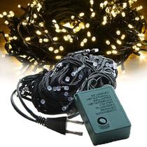 Pisca Pisca 50 Leds Natal 8 Funções Cordão 5 Metros LED Pisca Pisca 50 Leds Natal 8 Funções Cordão 5 Metros LED