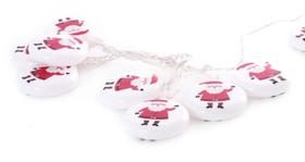 Pisca Pisca Bola 6cm Papai Noel 10L 220v 2m Decoração Iluminação de Natal Pisca Pisca Bola 6cm Papai Noel 10L 220v 2m Decoração Iluminação de Natal