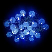 Pisca-Pisca Bola Gelo 20 LEDS Azul 127V - Wincy