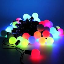 Pisca Pisca Bolinha LED Natalino Luz Decorativa para Árvores e Festas