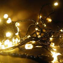 Pisca Pisca Branco Morno com 100 LEDs e 8 Efeitos 9,7m 127V Remanci 1008