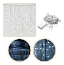 Pisca Pisca Cascata 3,9m 300leds Branco Colorido Natal 220v