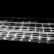 Pisca Pisca Chuva Cascata Queda Gelo Branco Meteoro 8 Tubos