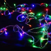 Pisca Pisca Colorido 100 LED's 8 Funções 10M Decoração Natal 15100 - Global