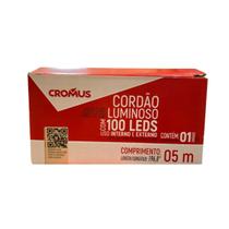 Pisca Pisca Colorido Fixo 100L 5m 127v 1UN 1201254 Cromus Pisca Pisca Colorido Fixo 100L 5m 127v 1UN 1201254 Cromus