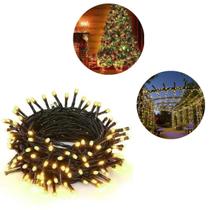 Pisca Pisca Com 200 Led 8 Funções Enfeite Decorativo Natalino Externo