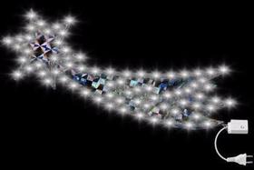 Pisca Pisca Cometa Estrela Cadente Branco 127V 8 Funções - Global