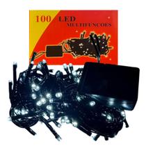 Pisca Pisca Cordão com 100 LED Multi função 10m 10w Natal 220v