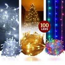 Pisca Pisca Cordão Prova Dagua Natal 9m Led ( Todas Cores )