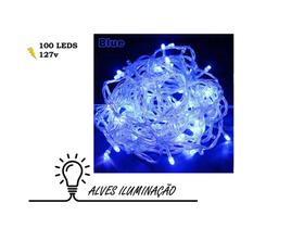 Pisca Pisca de 100 Leds 8 Funções 10 metros 127v para Decoração