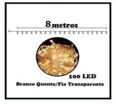 Pisca Pisca de Led com 100 Leds Decoração de Natal Casamento Festa Pisca Pisca de Led com 100 Leds Decoração de Natal Casamento Festa